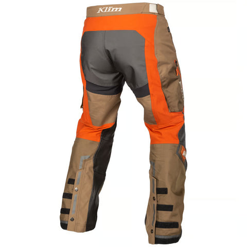 Klim Dakar Pants Potter’s Clay Men’s Textile Motorcycle Trousers – Durable Adventure & Off-Road Riding Pants