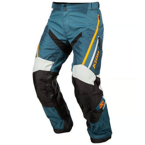 Klim Dakar Pants Striking Petrol Men’s Textile Motorcycle Trousers – Durable Off-Road & Adventure Riding Pants