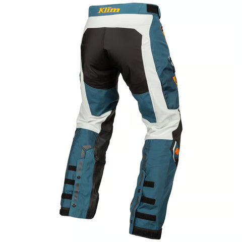 Klim Dakar Pants Striking Petrol Men’s Textile Motorcycle Trousers – Durable Off-Road & Adventure Riding Pants