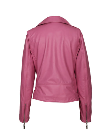 Women’s Siena Biker Leather Jacket – Premium Slim-Fit Heritage Moto Jacket