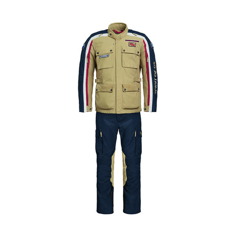 Men’s Tatacoa Suit - Sand / Night Blue | BMW Motorrad Adventure Riding Suit